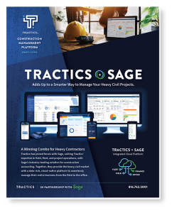 Benefits of Tractics and Sage Partnership